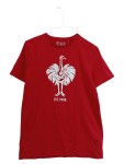 Vorschaubild 1 von T-Shirt Kinder Rot Gr. 158 Baumwolle Elasthan Logo-Print