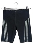 Vorschaubild 1 von Sportshorts Herren Gr. 50/L Schwarz Polyamid Streifen Sportlich Logo L24