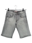 Vorschaubild 1 von Bruno Leoni Jeans Shorts Kinder Gr. 152 Grau Denim Destroyed Look