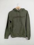 Vorschaubild 2 von Kapuzenpullover Damen Grün Gr. 36/S Baumwolle Polyester Uni Casual