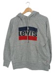 Vorschaubild 1 von Kapuzenpullover Herren Hoodie Gr. XS Grau Logo Print Sweatshirt Casual