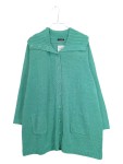 Vorschaubild 1 von Damen Strickjacke Gr. 52/XXL Türkis Cardigan Langarm