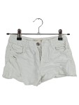 Vorschaubild 1 von Girls Jeans Shorts Weiß Destroyed Look Gr. 128 Denim
