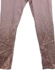 Vorschaubild 2 von Leggings Damen Gr. W31/40/L Pink Farbverlauf Sportlich Logo Glitzer