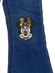 Vorschaubild 5 von Mädchen Jeans Regular Fit Hose 92 Blau Casual Minnie Maus Applikationen