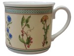 Vorschaubild 1 von Tasse Eden Blumenmuster Beige Klassisch Porzellan