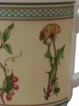 Vorschaubild 3 von Tasse EDEN Blumenmuster Porzellan Beige