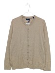 Vorschaubild 1 von Damen Strickjacke Cardigan Cotton Wool Beige Gr. L