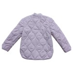 Vorschaubild 2 von Steppjacke Kinder Gr. 140 Lila Polyester Uni Casual Langarm Alltag