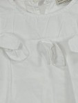 Vorschaubild 5 von Bluse Kinder Gr. 122 Weiß Uni Feminin Kurzarm Freizeit Frühjahr/Sommer