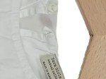 Vorschaubild 7 von Bluse Kinder Gr. 122 Weiß Uni Feminin Kurzarm Freizeit Frühjahr/Sommer