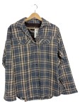 Vorschaubild 1 von Casual Moods Damen Karohemd Bluse Gr. 46 Grau Braun Baumwolle