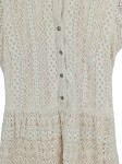 Vorschaubild 2 von Damen Blusenkleid Spitze Beige Gr. 36 Feminin