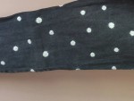 Vorschaubild 5 von Mom Jeans Damen Gr. 34 Schwarz Blumenmuster Casual High Waist