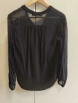 Vorschaubild 2 von Damen Bluse Gr. 38 Schwarz Elegant