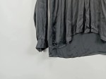Vorschaubild 5 von Damen Bluse XS Grau Elegant Seide Langarm
