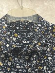Vorschaubild 5 von Damen Bluse Gr. 40/L Blau mit Blumenmuster Casual