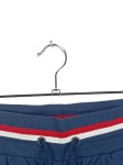 Vorschaubild 3 von Shorts Damen Gr. W31/40/L Blau Baumwolle Elasthan Gestreift Logo