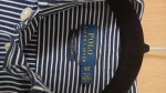 Vorschaubild 7 von Bluse Damen Hemd Gestreift Blau Gr. 34 XS Logo Baumwolle
