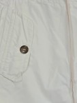 Vorschaubild 4 von Shorts Damen Gr. W31/40/L Weiß Baumwolle Uni Casual Freizeit