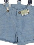 Vorschaubild 3 von Dopodopo Kinder Shorts Hosenträger Gr. 98 Blau Jungen Baumwolle Verstellbar