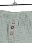 Vorschaubild 3 von Musselin Shorts Baby Gr. 68 Grün Palmen Baumwolle