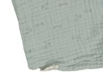 Vorschaubild 4 von Musselin Shorts Baby Gr. 68 Grün Palmen Baumwolle