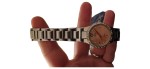 Vorschaubild 2 von Armbanduhr Damenuhr 18cm Damen Silber Quarz Edelstahl Uni Elegant
