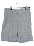 Vorschaubild 1 von Shorts Herren Gr. W33/50/L Blau Hanf Polyester Elasthan Gestreift