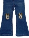 Vorschaubild 3 von Mädchen Jeans Regular Fit Hose 92 Blau Casual Minnie Maus Applikationen