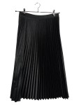 Vorschaubild 1 von Faltenrock Damen Gr. 38/M Schwarz Polyester Uni Elegant Herbst/Winter