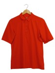 Vorschaubild 1 von Poloshirt Damen Gr. 38 M Orange Kurzarm Polo Shirt Logo Casual Basic