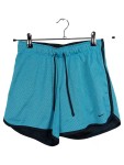 Vorschaubild 1 von Sportshorts Damen Türkis Gr. 34/XS Polyester Uni Sportlich Logo 35 cm