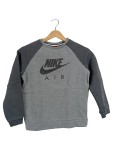 Vorschaubild 1 von Air Sweatshirt Pullover Kinder Gr. 140 8-10 Jahre Grau Logo Baumwolle Sport