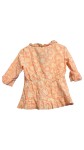 Vorschaubild 3 von Damen Bluse Blumenmuster Rüschen Gr. 40/L