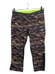 Vorschaubild 1 von Leggings Damen Mehrfarbig Gr. W31/40/L Polyester Elasthan Abstrakt