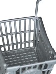 Vorschaubild 3 von Einkaufswagen Kaufladen Spielzubehör Korb Silber