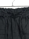 Vorschaubild 2 von Damen Shorts Gr. 34 Grau Leinen Paperbag Kurze Hose Sommer Casual