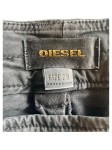 Vorschaubild 6 von Stoffhose Damen Gr. W28/36/S Grau Baumwolle Uni Casual Freizeit Logo L33