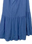 Vorschaubild 5 von Damen Maxikleid Sommerkleid Trägerkleid Blau Gr. HL/XL Raffung Casual