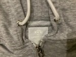 Vorschaubild 5 von Sweatjacke Damen Hoodie Kapuzenjacke Grau Gr. 38 M Lyocell Casual