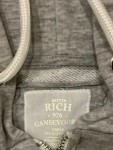 Vorschaubild 6 von Sweatjacke Damen Hoodie Kapuzenjacke Grau Gr. 38 M Lyocell Casual