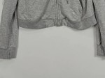 Vorschaubild 4 von Sweatjacke Damen Hoodie Kapuzenjacke Grau Gr. 38 M Lyocell Casual