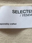 Vorschaubild 3 von Pullunder Damen Beige Gr. 38/M Baumwolle Gestreift Casual Ärmellos