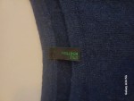Vorschaubild 3 von Benetton Strickkleid Damen Kleid Langarm Wolle Gr. 38 Blau Basic Winter