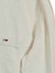 Vorschaubild 2 von Pullover Herren Gr. 52/L Beige Baumwolle Uni Casual Langarm Logo