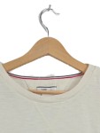 Vorschaubild 3 von Pullover Herren Gr. 52/L Beige Baumwolle Uni Casual Langarm Logo
