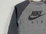 Vorschaubild 6 von Air Sweatshirt Pullover Kinder Gr. 140 8-10 Jahre Grau Logo Baumwolle Sport