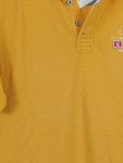 Vorschaubild 2 von Herren Poloshirt Gelb Gr. 50;L Juan Les Pins Stickerei Baumwolle Piqué
