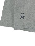 Vorschaubild 2 von Rollkragenpullover Gr. 98 Grau Meliert Baumwolle Basic